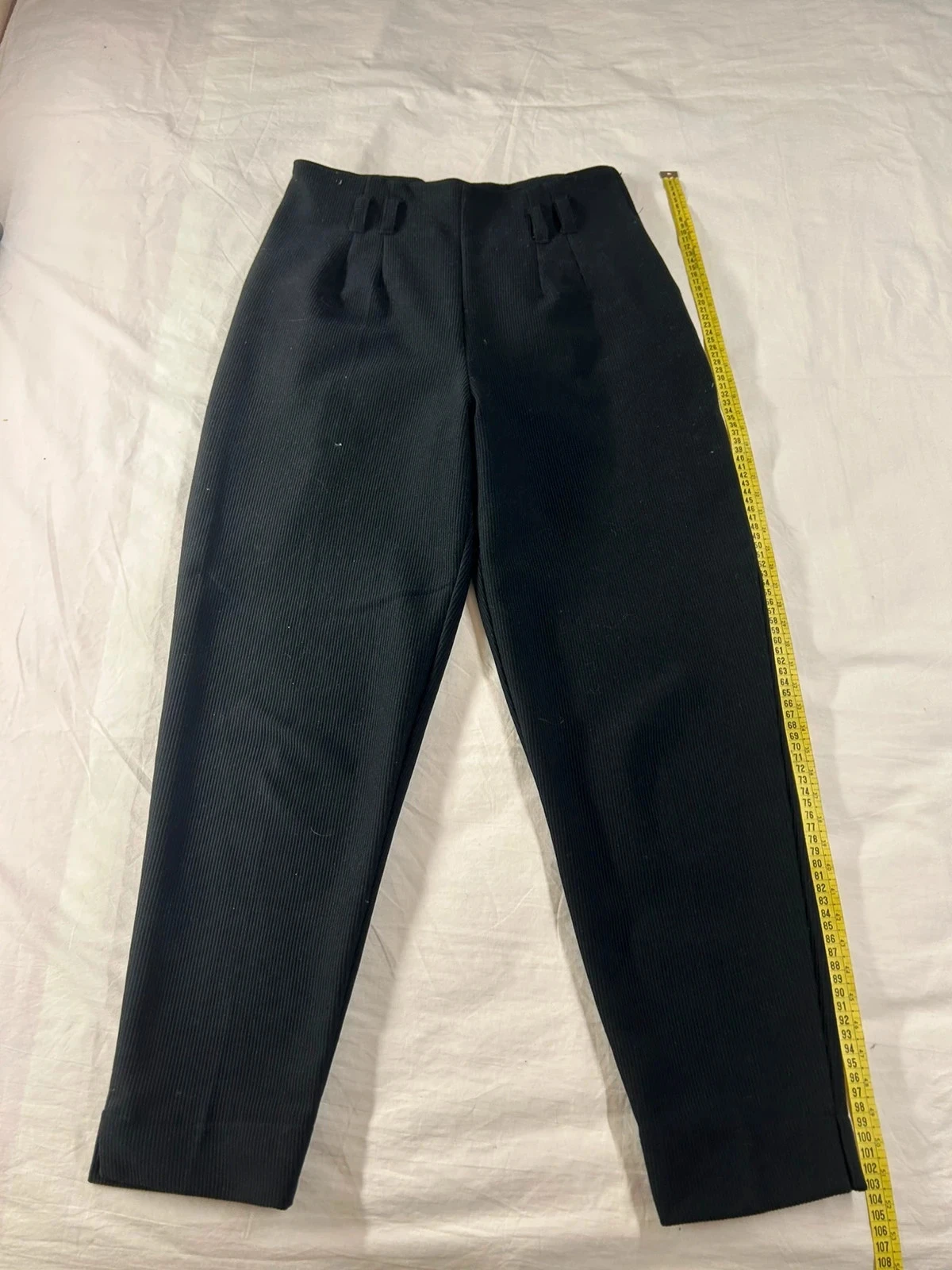 Pantalon ajusté noir jofrati